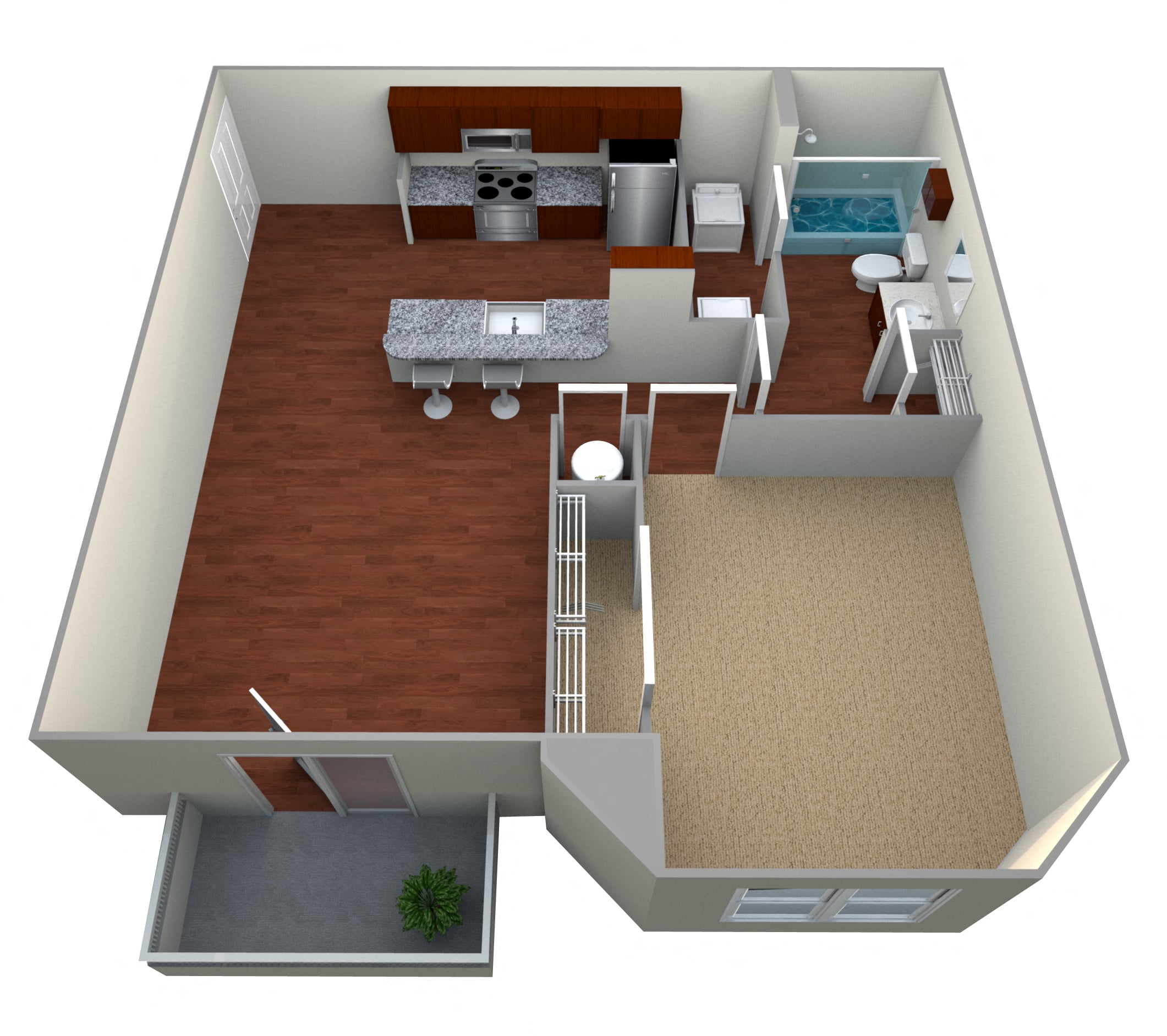 Suite A Floorplan